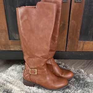 Brown Leather Boots